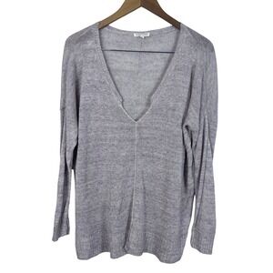 Eileen Fisher Lightweight‎ Tunic Sweater 100% Linen Size M (G682)